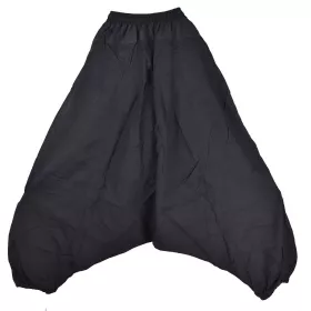 Sarouel Homme Lakuri Ethnique Deux Poches Spirale Kaki