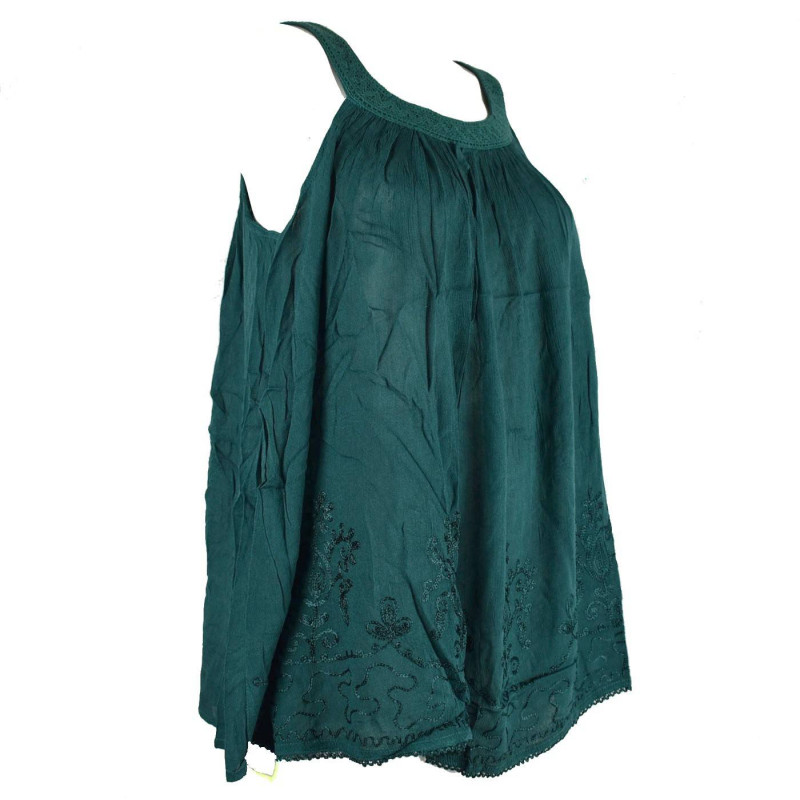 Tunique Haut Saba Grande Taille Du T40 au T48 Ton Uni