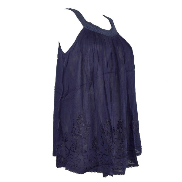 Tunique Haut Saba Grande Taille Du T40 au T48 Ton Uni