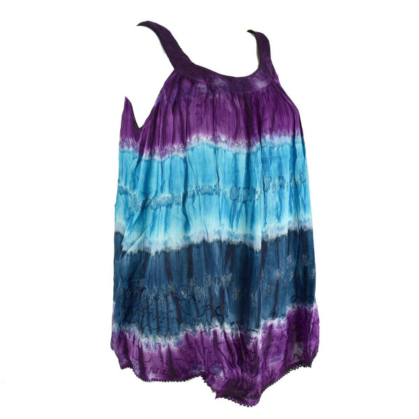 Blouse Courte Badi Grande Taille Trois Tons JK-712/G