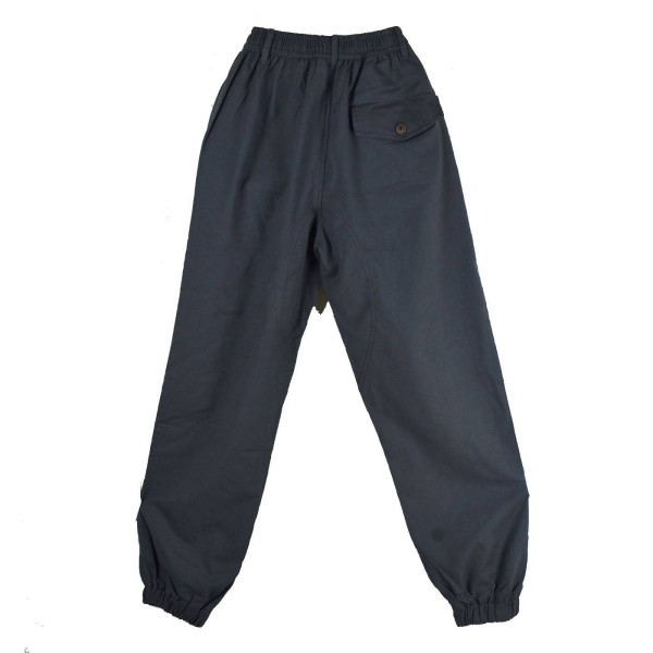 Pantalon Homme Katni Coton Artisanal Été Gris