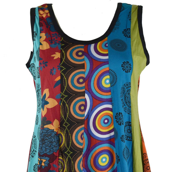 Robe Tunique Patchwork SD-93 Taille 38/40