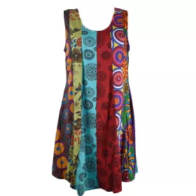 Robe Été Patchwork Maille Jersey SD-93 Taille 42/44