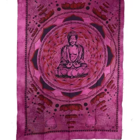 Tenture Bouddha Lotus 210 cm x 140 cm réf: BC-18/44
