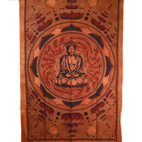 Tenture Bouddha Lotus 210 cm x 140 cm réf: BC-18/46