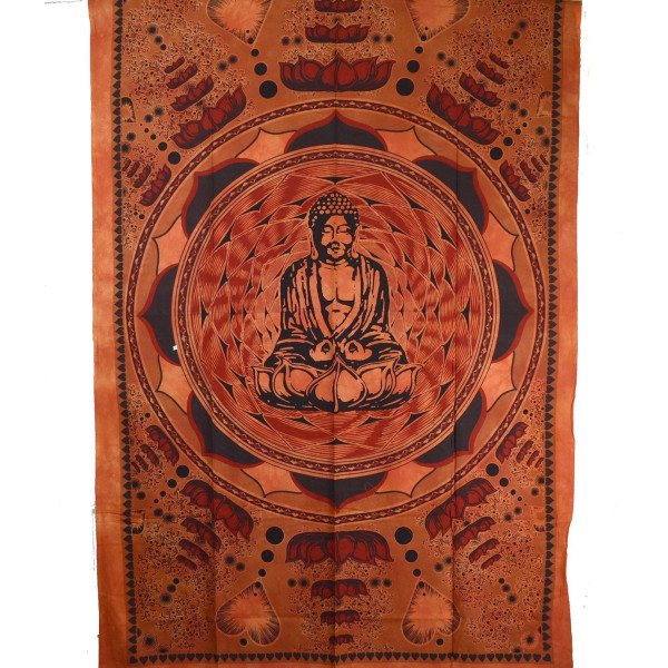 Tenture Bouddha Lotus 210 cm x 140 cm réf: BC-18/46