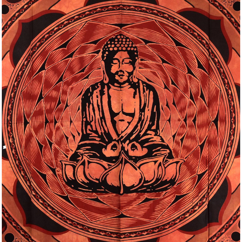 Tenture Bouddha Lotus 210 cm x 140 cm réf: BC-18/46