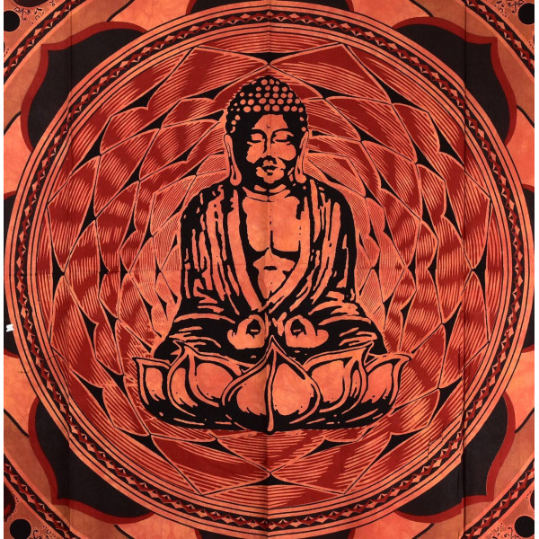 Tenture Bouddha Lotus 210 cm x 140 cm réf: BC-18/46