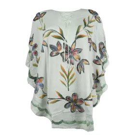Tunique Kaftan Floral Peint JK-1987/A