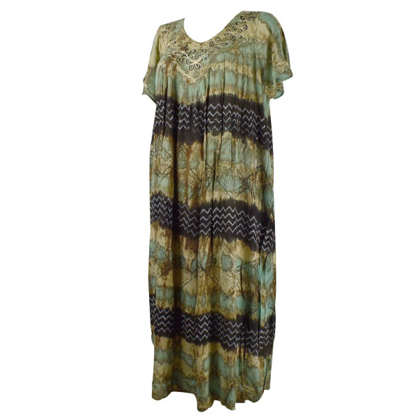 Robe Longue Deori JK-9195 Tie Dye