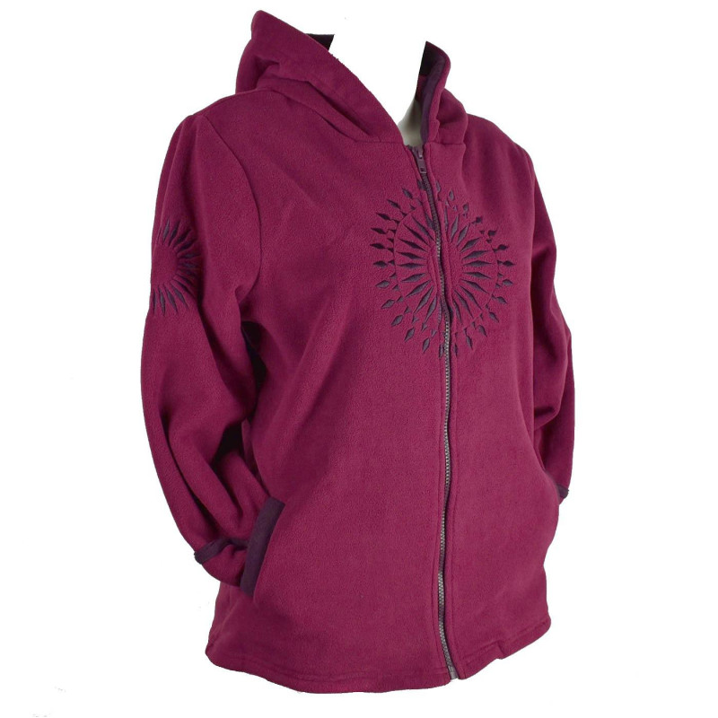 Veste Maille Kirama Polaire Capuche