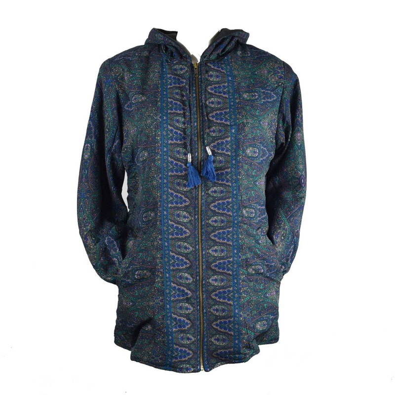 Veste Chapari Imprimé Capuche Doublé polaire