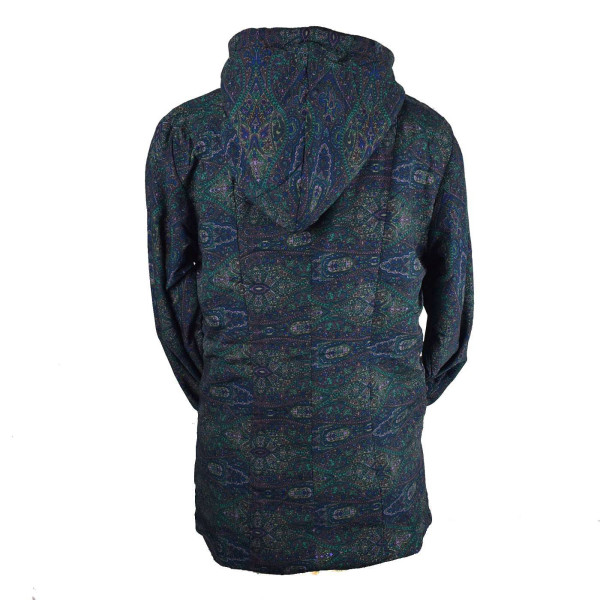 Veste Chapari Imprimé Capuche Doublé polaire