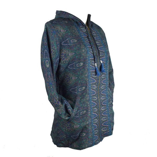 Veste Chapari Imprimé Capuche Doublé polaire