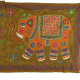 Grande Tapisserie Murale Brodé Eléphant Indien NP-2/A