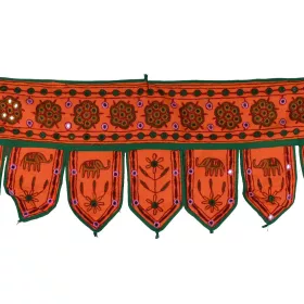 Toran brodé Inde dessus de porte DP-4/E