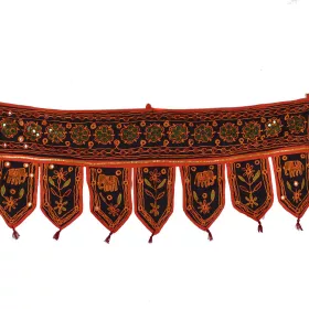 Toran brodé Inde dessus de porte DP-4/F