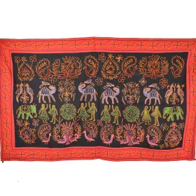 Tapisserie Murale Brodée Inde NP-7/A
