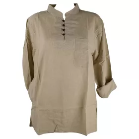 Chemise Homme Khudi Coton Naturel Tramage Artisanal