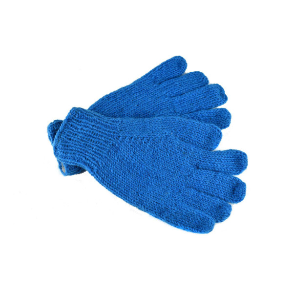 Gants Kolki Unisexe Laine Unie et Polaire Turquoise