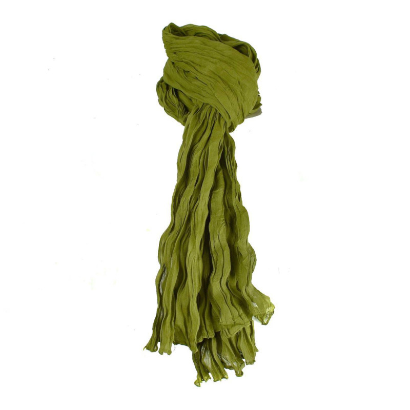 Chèche Echarpe Homme Femme Coton Uni