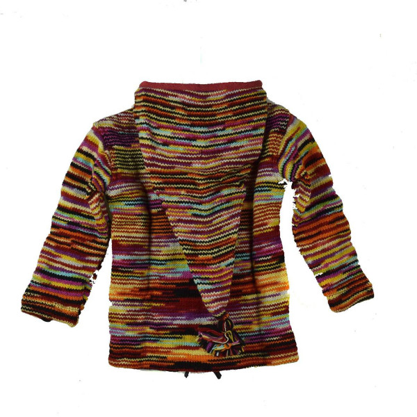 Veste Enfant Tilda Laine Capuche Lutin