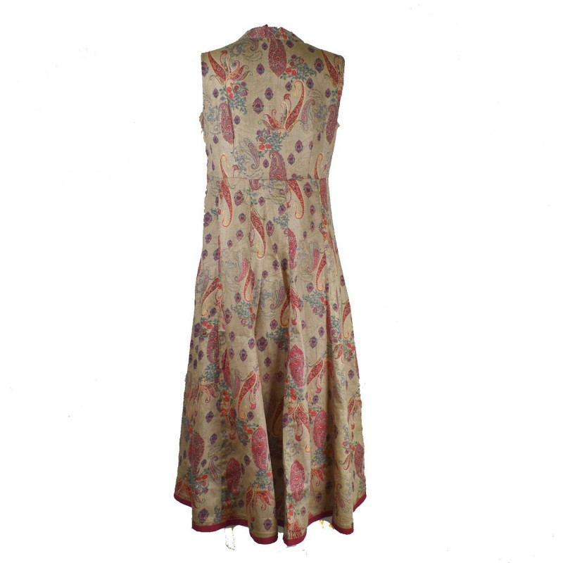 Robe Longue Kanely Satin de Coton