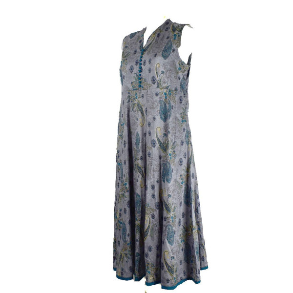 Robe Été Kanely Satin Imprimé