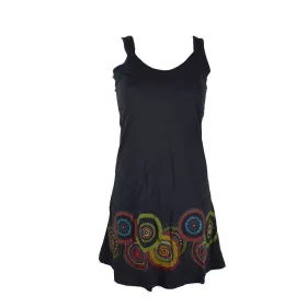 Robe Courte Asara Mandalas Print Artisanal