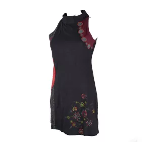 Robe Courte Dehoria Col Impérial Jersey