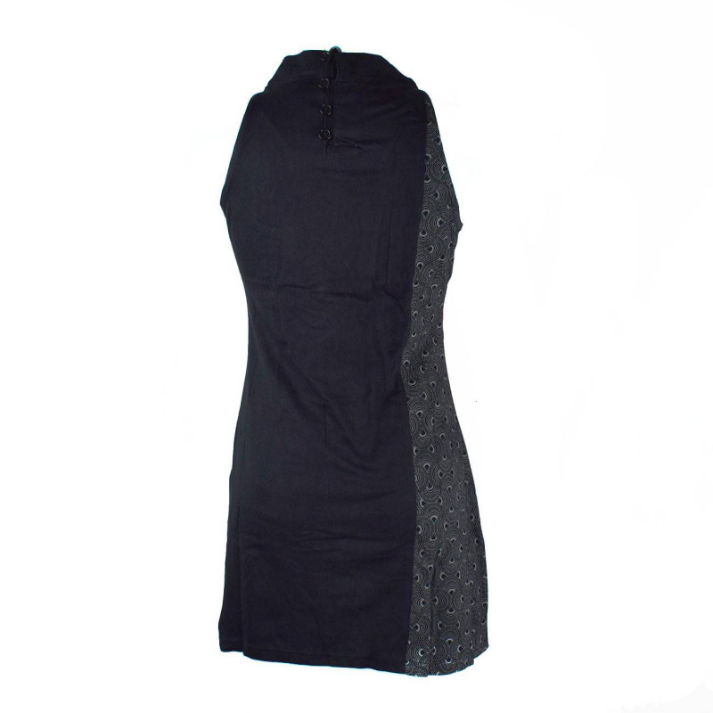 Robe Courte Dehoria Col Impérial Jersey