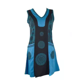 Robe Ghorahi Rosace Imprimé