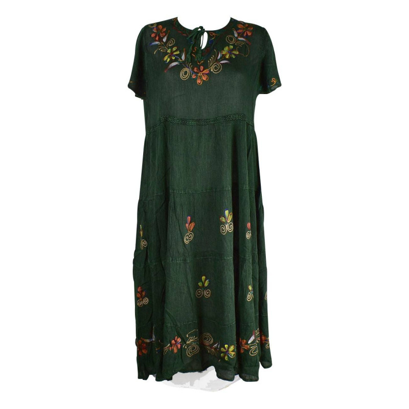 Robe Longue Ganera Mi Manches Robe Longue Ganera Mi Manches