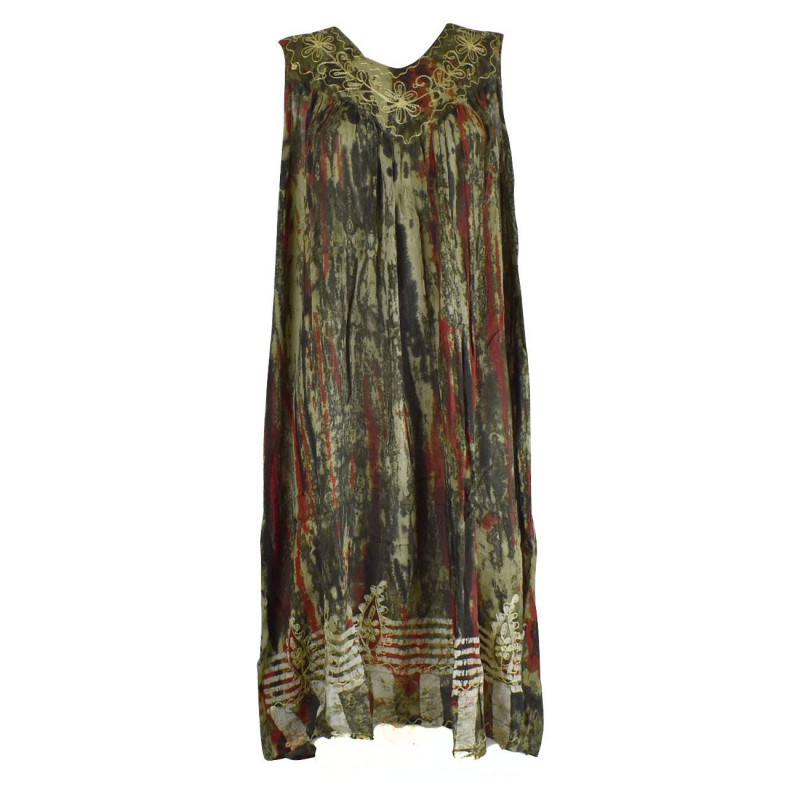 Robe Santha Longue et Batik Robe Santha Longue et Batik