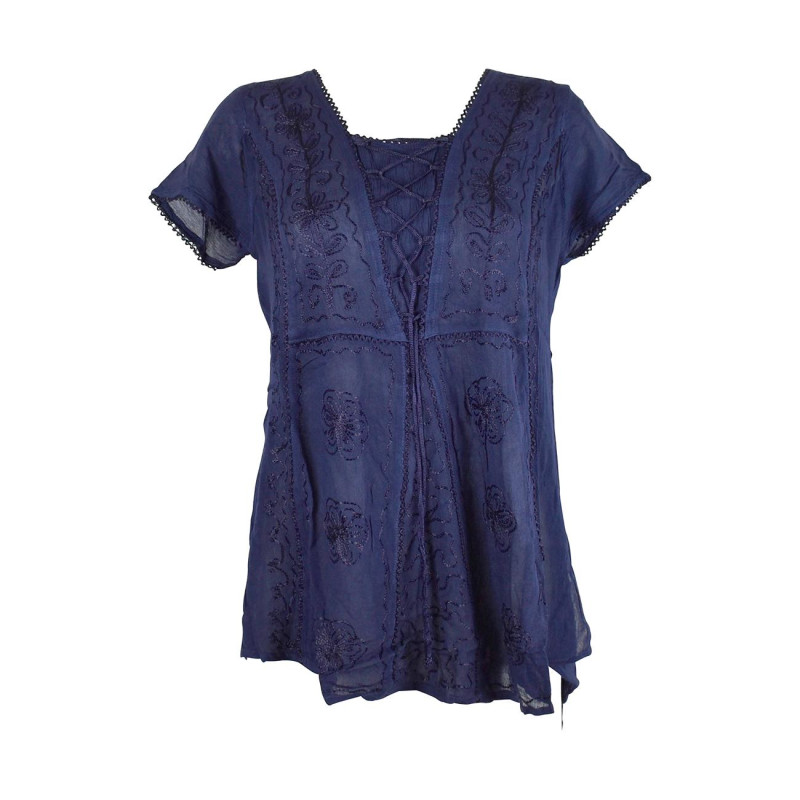 Tunique Malda Ajustable au Ton Uni T38/40/42 Tunique Malda Ajustable au Ton Uni T38/40/42
