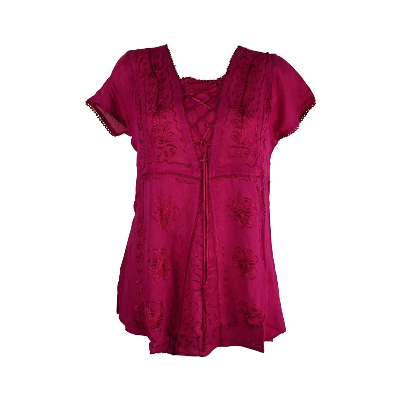 Tunique Malda Ajustable au Ton Uni T38/40/42 Tunique Malda Ajustable au Ton Uni T38/40/42