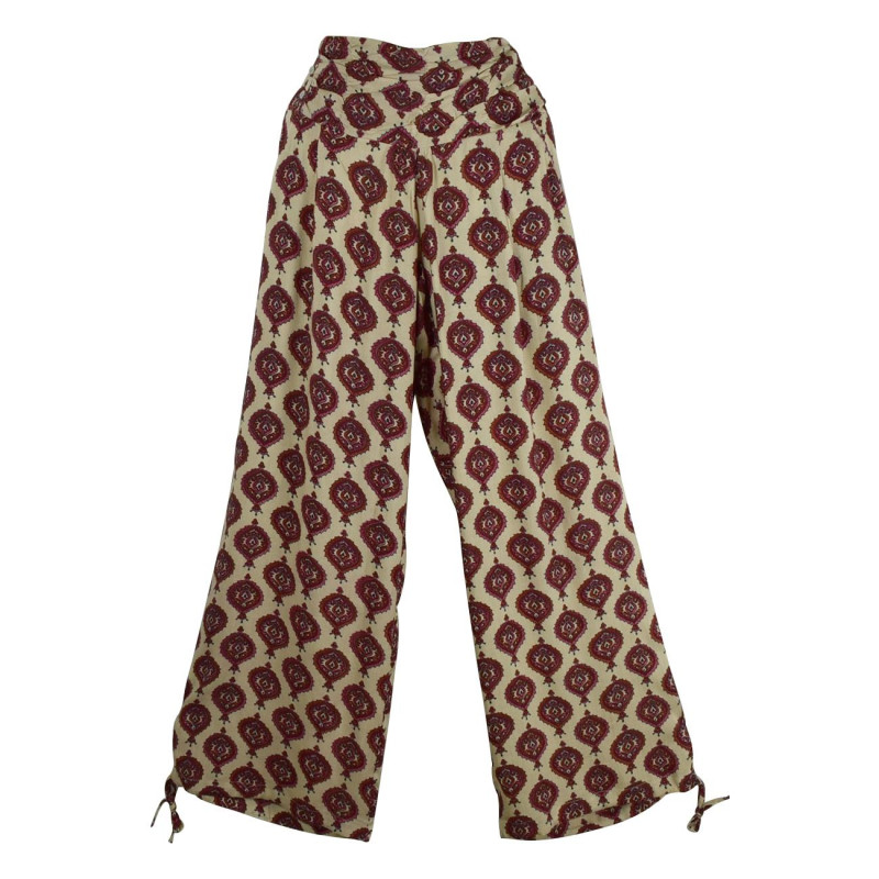 Pantalon Été Naricha Viscose Imprimé Adari