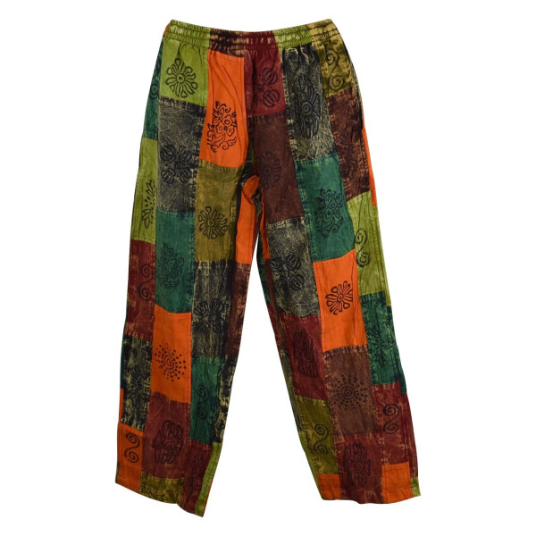 Pantalon patchwork Kudra Homme et Femme