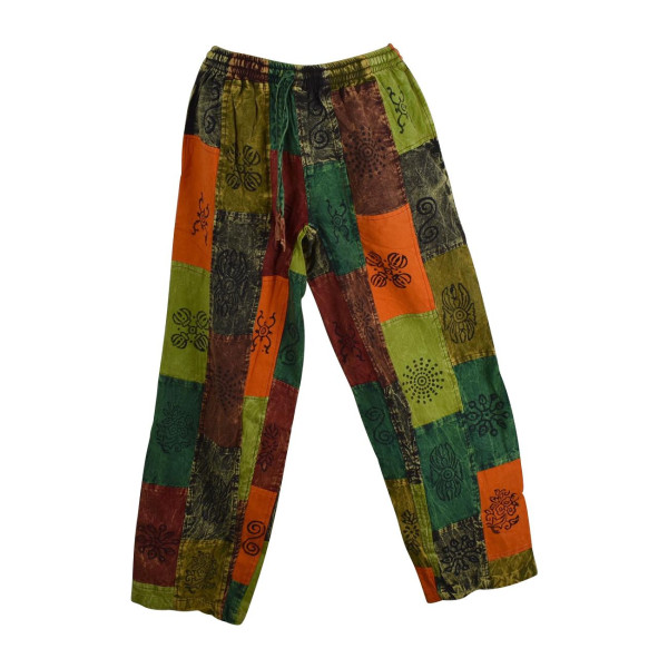 Pantalon patchwork Kudra Homme et Femme