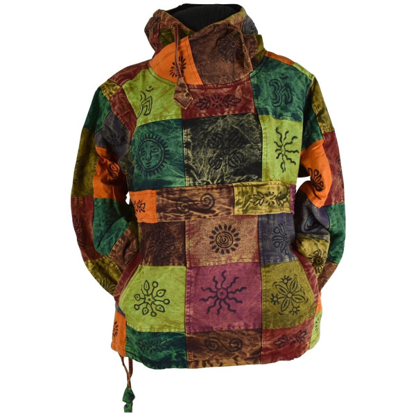 Veste Homme Patchwork Surada Capuche Hiver