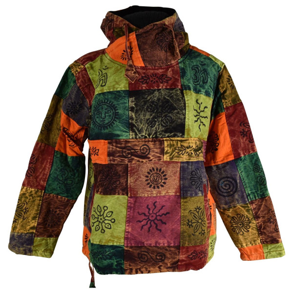 Veste Homme Patchwork Surada Capuche Hiver