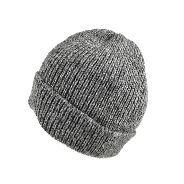 Bonnet Homme Sirpa Laine Gris Foncé