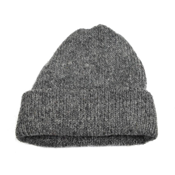 Bonnet Homme Sirpa Laine Gris Foncé