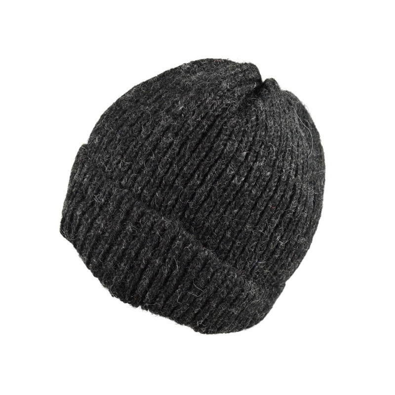 Bonnet tricoté Bonnet Homme Noir chaud