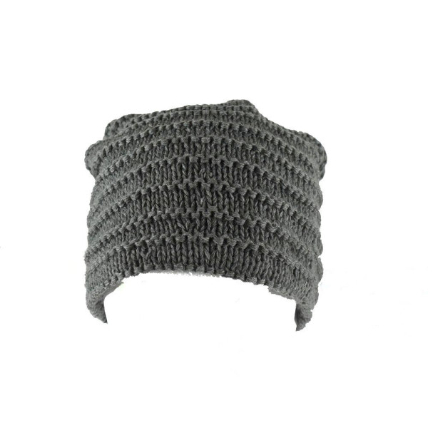 Bonnet Long Kola doublé Polaire Gris Foncé