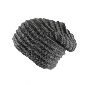 Bonnet Long Kola doublé Polaire Gris Foncé