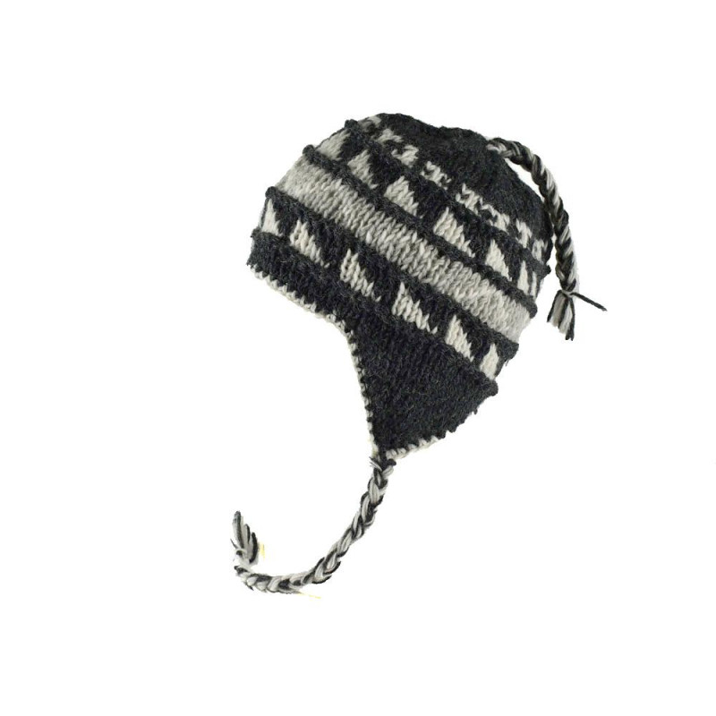 Bonnet Style Péruvien à Motifs Khola Bonnet Style Péruvien à Motifs Khola