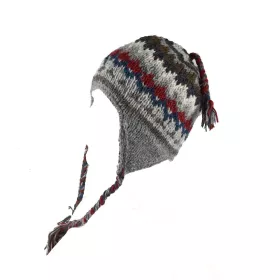 Bonnet Style Péruvien Unisexe à Motifs Dhikur