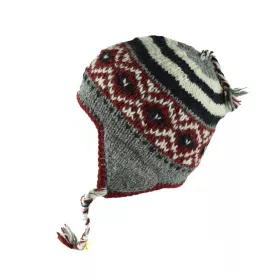 Bonnet Style Péruvien Unisexe à Motifs Rivan