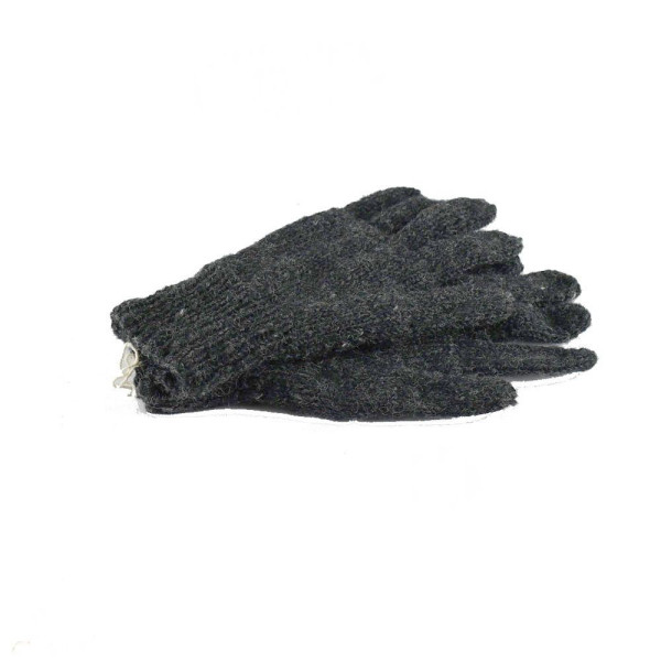 Gants Kolki Tricot Laine et Polaire Anthracite